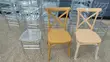 Acrylic, Crystal, Ghost & Cross-Back Chairs for Sale - 4