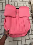 Royal Bull Wine Leather Car Seat Cover - 1