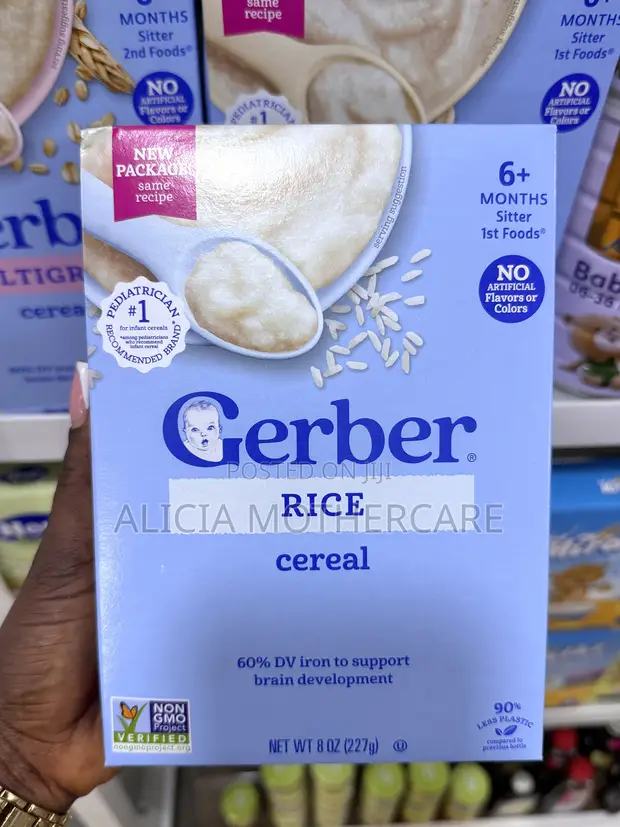 Gerber Baby Rice Cereal - 1