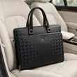 Premium Executive Leather Briefcase and Laptop Bag - 5