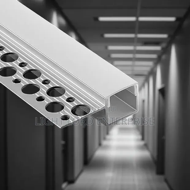 10ft Aluminum LED Staircase Profile Channel - 1