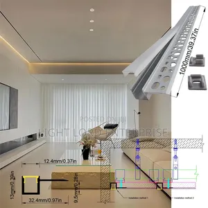 Cidex Aluminum Staircase LED Profile Channel - 3 Meters