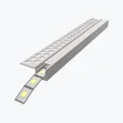 Cidex Aluminum Staircase LED Profile Channel - 3 Meters - 3