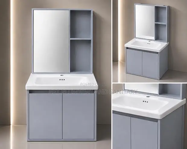60cm Cabinet Wall Hung Basin - Brand New - 1
