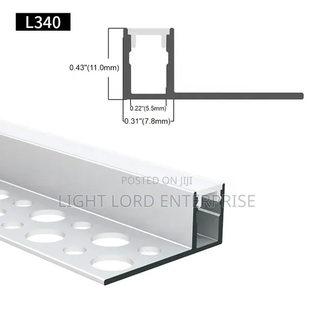 VDZG Showcase Aluminum LED Staircase Profiles - 1