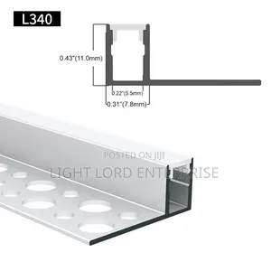 VDZG Showcase Aluminum LED Staircase Profiles
