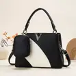 Ladies Hand Bag - Faux Leather - 1