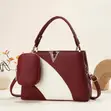Ladies Hand Bag - Faux Leather - 3