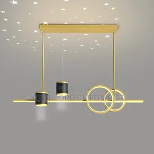 Mililia Yellow Gold 2-Color Pendant Light