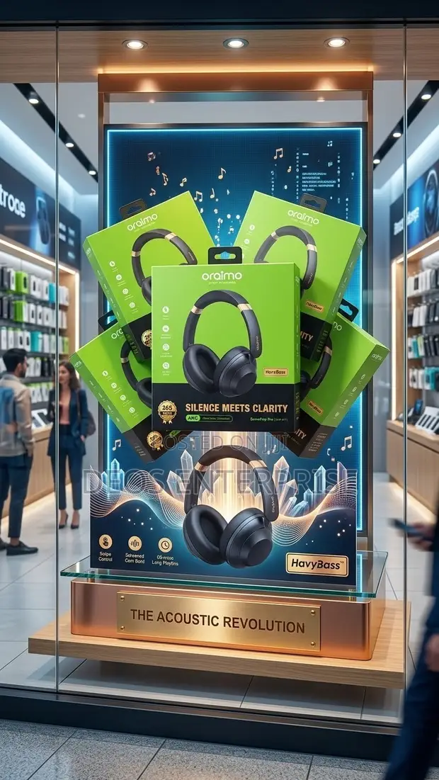 Oraimo BoomPop Pro Noise Cancelling Headset - 1
