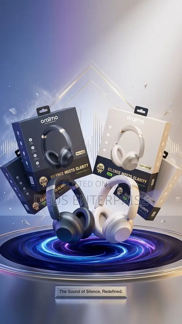 Oraimo BoomPop Pro Smart ANC Headphones - 1