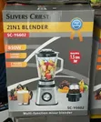 Silver Crest Glass Blender (1.5L) - 1