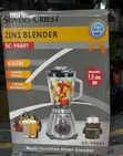 Silver Crest Glass Blender (1.5L) - 2