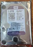 2TB WD Purple Surveillance HDD SATA / 64MB Cache - 2