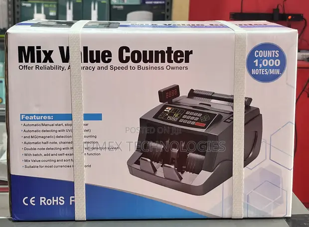 AL5500 Bill Counter - 1000 Notes/Min - 1