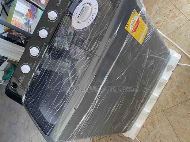 Decakila 13kg Semi-Automatic Twin Tub Washing Machine - 1