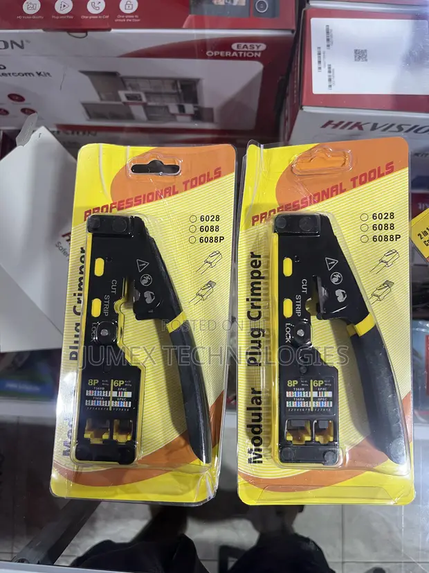 Pass Through Crimping Tool RJ45 & RJ11 - 1