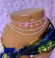 Pink Princess Waist Beads - 1