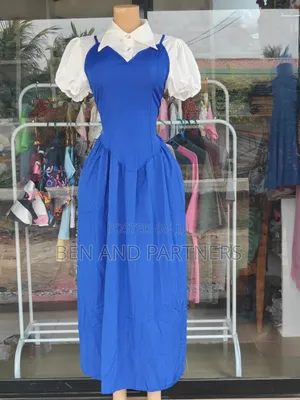 Ladies Long Dress - 6 Colors Available