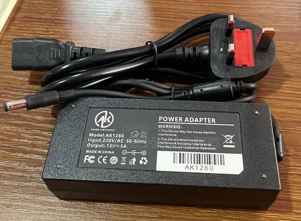 12V 5A Power Adapter - AK1260 - 1