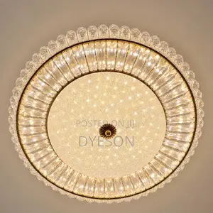 9507/500a Modern Crystal Ceiling Light