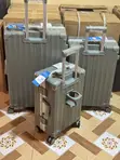 Goodpartner Executive 3-Piece Zipless Suitcase Set - 3