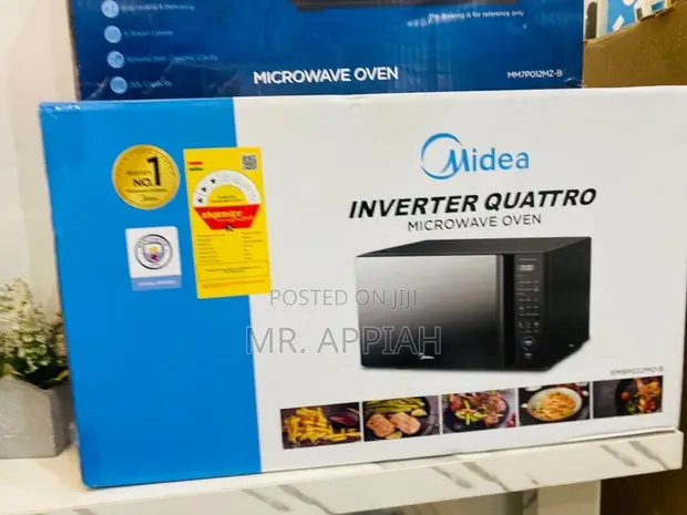 Classic Midea 30L Countertop Microwave (Black) - 1