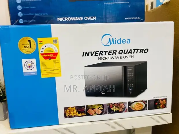 Brand New Midea 30L Countertop Microwave (Black) - 1