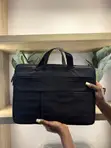 Brand New Black Leather Laptop Bag (13-inch) - 1