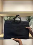 Brand New Black Leather Laptop Bag (13-inch) - 2