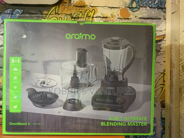 Oraimo OmniBlend 2 1500W 5-in-1 Blender - 1