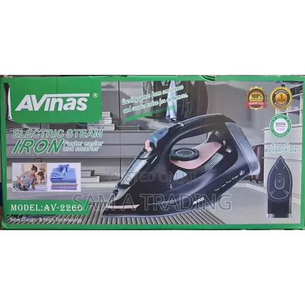 Avinas AV-2260 Electric Steam Iron (3-in-1) - 1