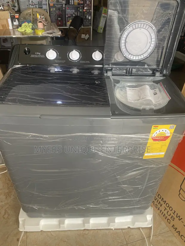 Brand New Decakila 13kg Twin Tub Washing Machine - 1