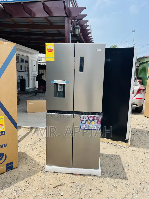 Pearl 421L Side by Side 4 Door Fridge with Dispenser (PF-613MDIXWD-1A) - 1