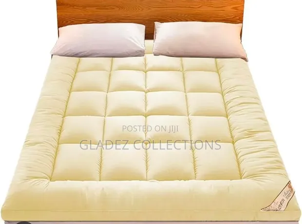 Premium Extra Thick Quilted Mattress Topper - 1