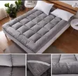Premium Extra Thick Quilted Mattress Topper - 2