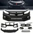 2018-2021 Honda Civic Complete Front Bumper - 1