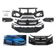 2018-2021 Honda Civic Complete Front Bumper - 2