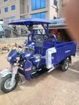 New Motorized Tricycle - Blue - 5