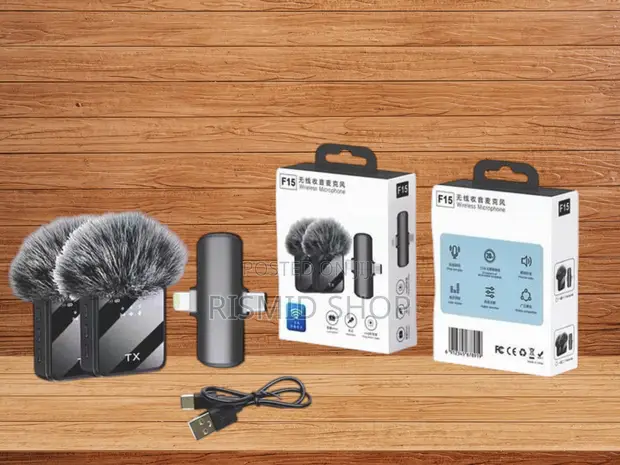F15-2 Cordless Lavalier Microphone - 1