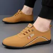 Casual Down Sneakers/Shoes - Brown - 1