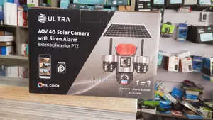 Ultra 4G Solar PTZ Camera with Siren Alarm