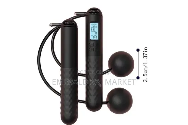 Ropeless Jump Rope with Digital Counter - 1