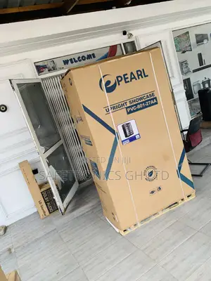 Pearl 690-Liter Double-Door Glass Display Fridge (PVC-801-27AA)