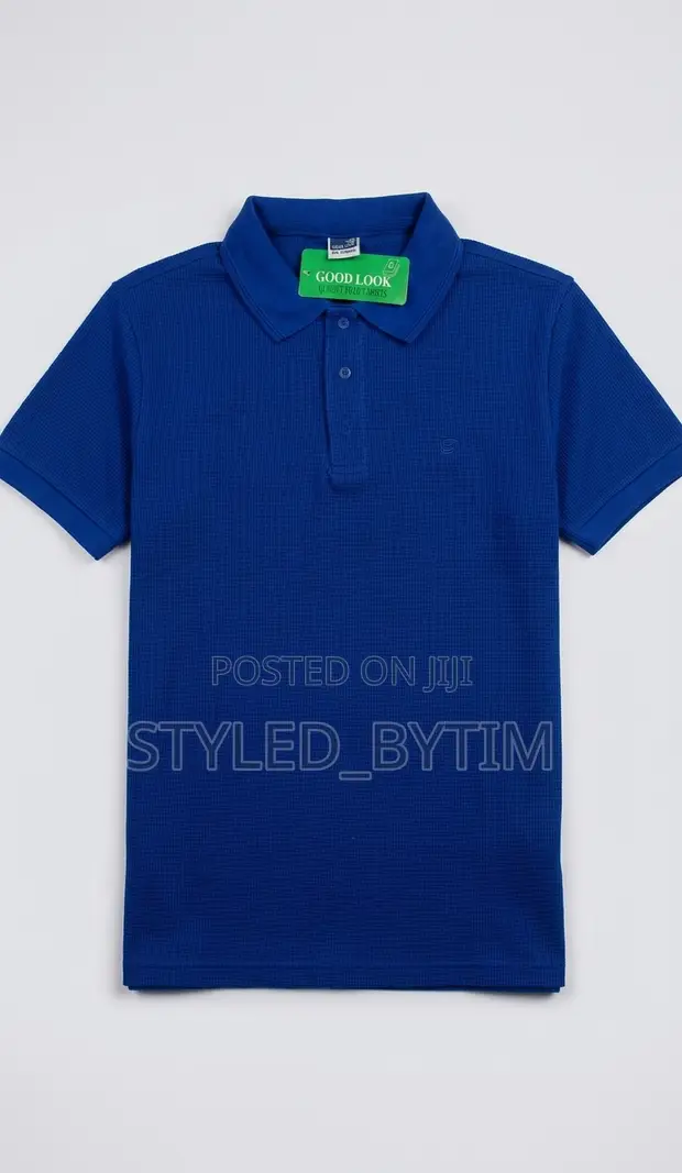 Styled_byTim Men's Knit Polo Shirts - 1