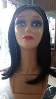 Straight Head Band Wig - Shoulder Length - 1