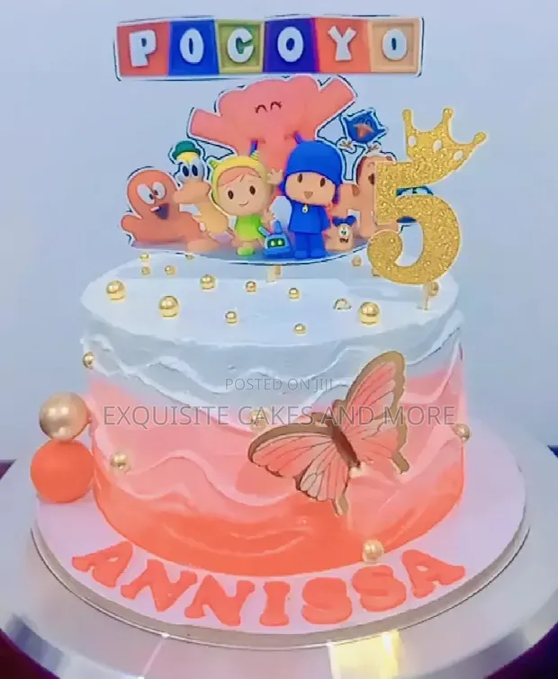 Pocoyo Character Cake - 6 Inch - 1