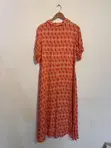Coral-Pink Midi Shirt Dress by F&F - 1