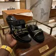 Louis Vuitton Double-Buckle Slide Sandals - 4