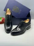 Frank Perry Oxford Brogue Shoes - Black - 1